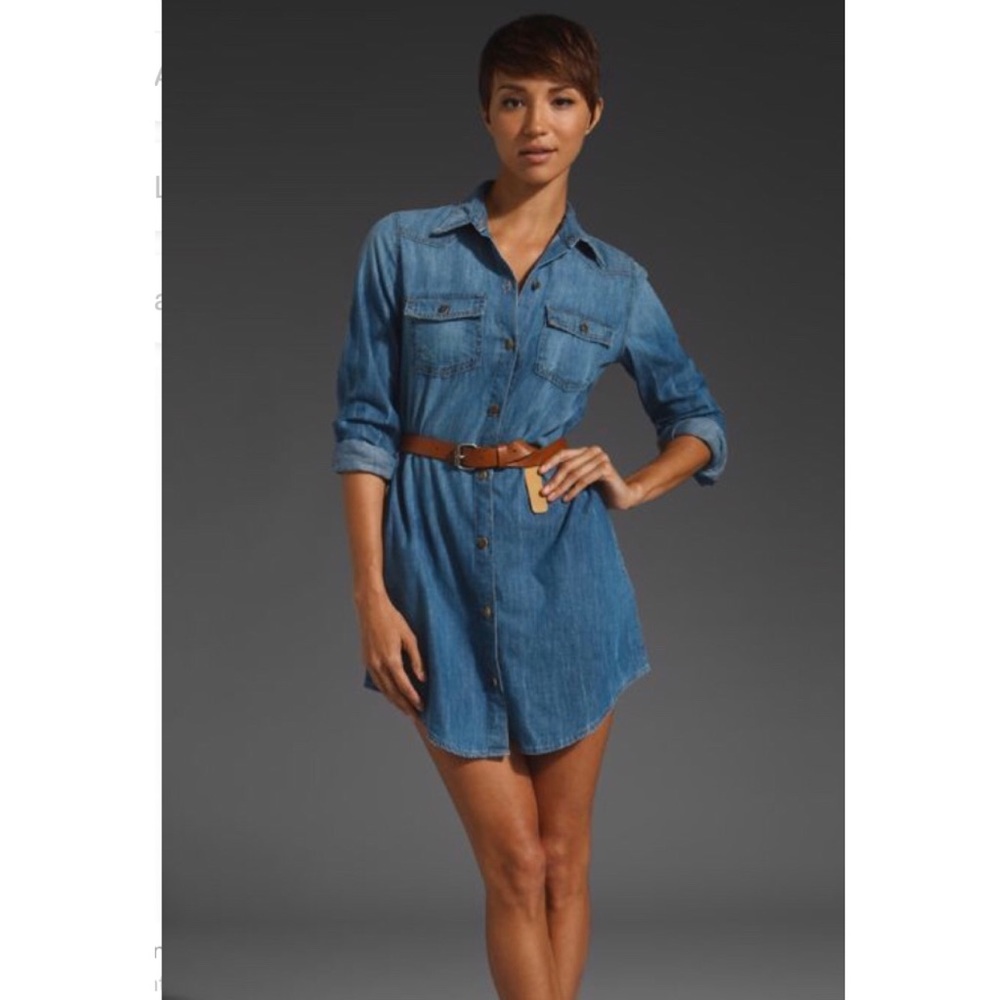 Current Elliott the western shirt dress